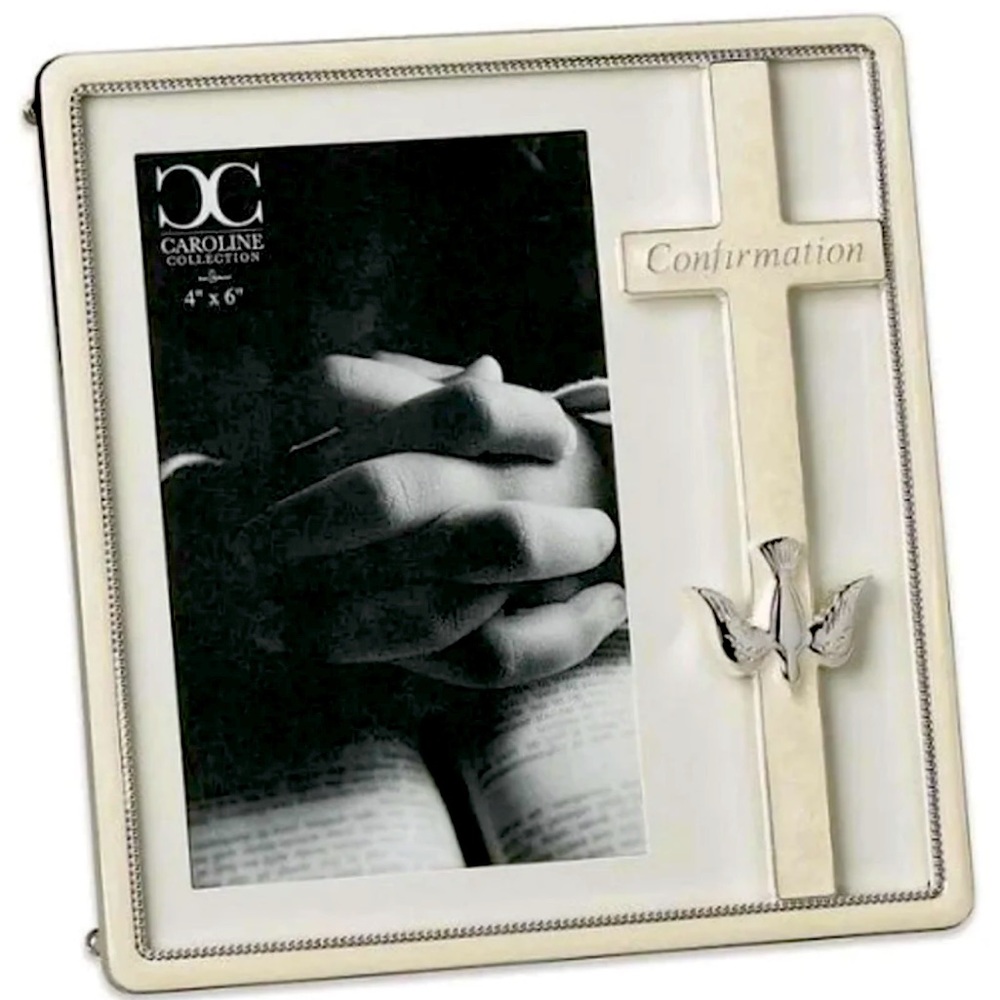 Religious Confirmation Frame *NEW* 4” x 6” Photo / 7 1/4” x 7” Frame NEW NIB